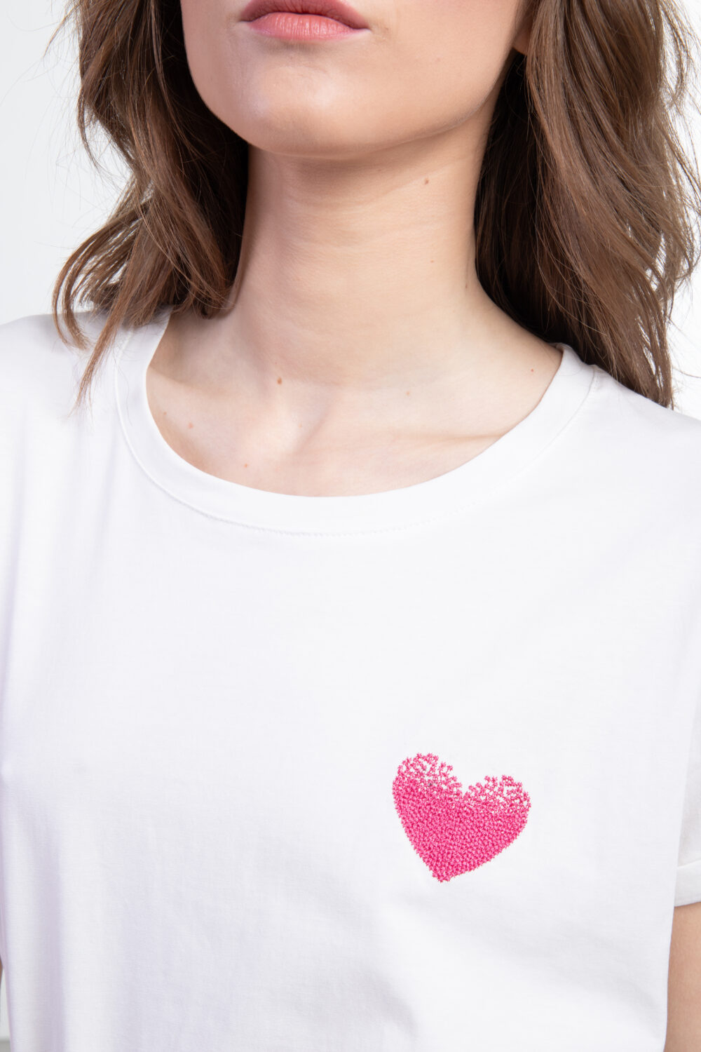 T-shirt con cuore