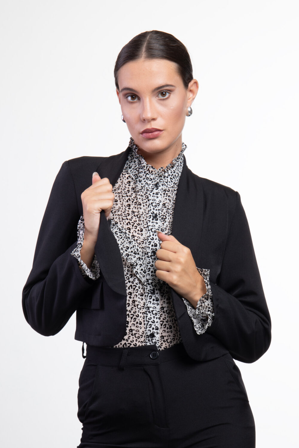 Giacca blazer corta