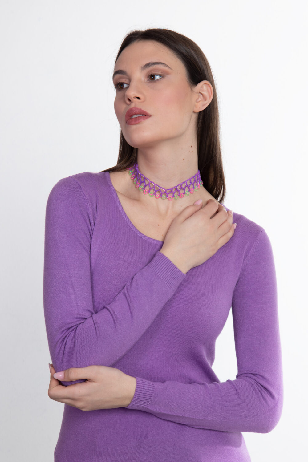 Maglia classica con scollo rotondo