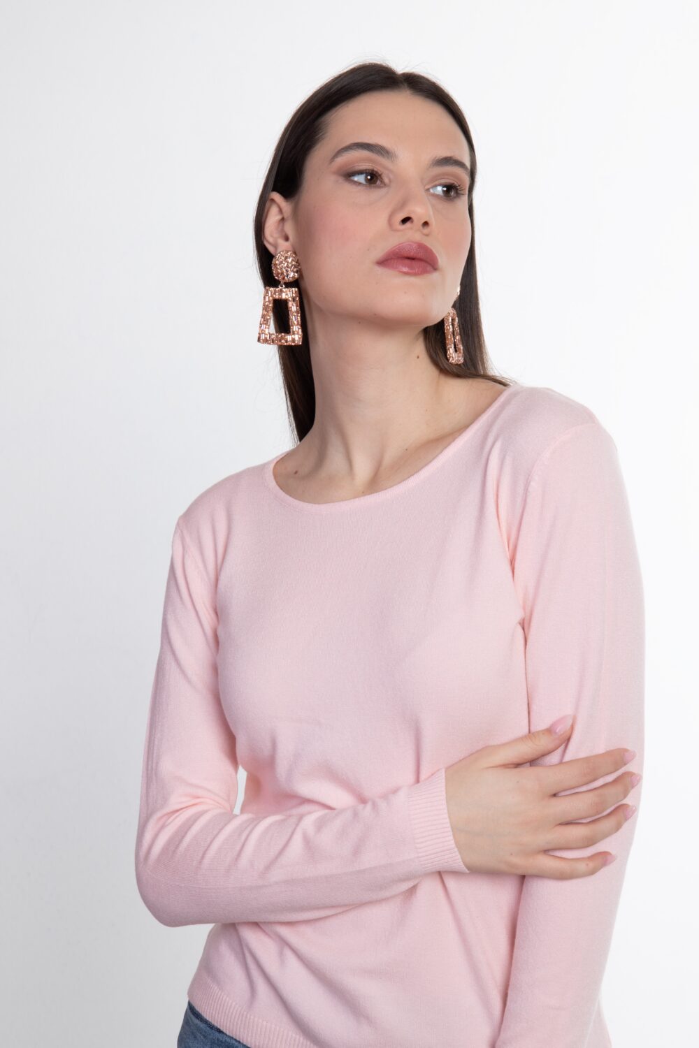 Maglia classica con scollo rotondo