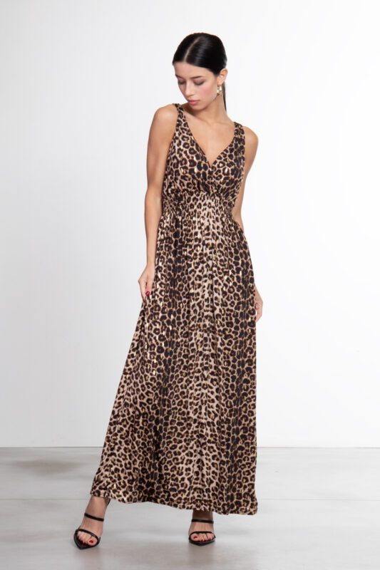 Abito Lungo Animalier