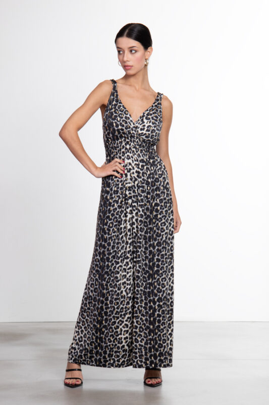 Abito Lungo Animalier