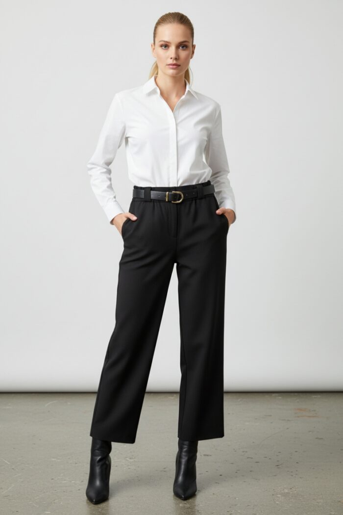 Pantalone due tasche da donnna