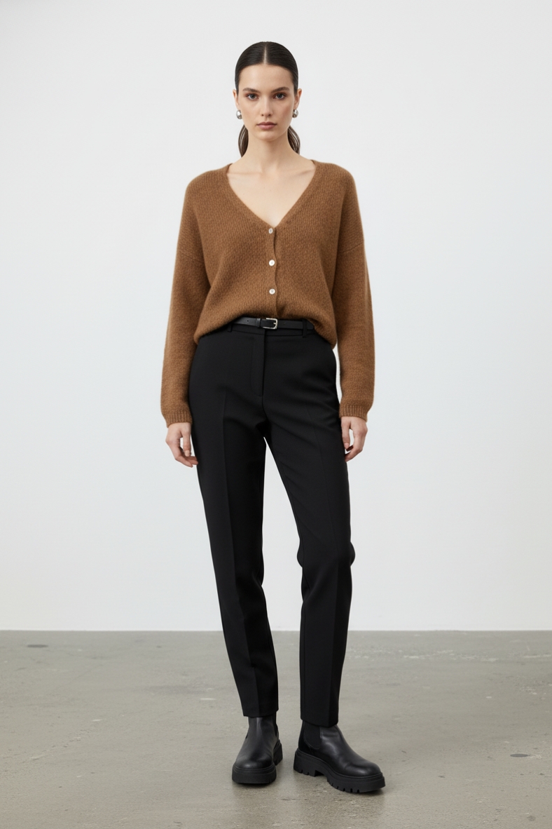 CAR-BA20226GA-CAMEL-20251203135215 Cardigan